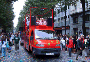 El vehicle de la teva festa