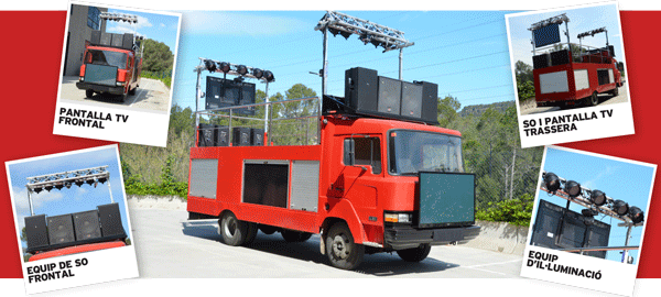 el vehicle de la festa